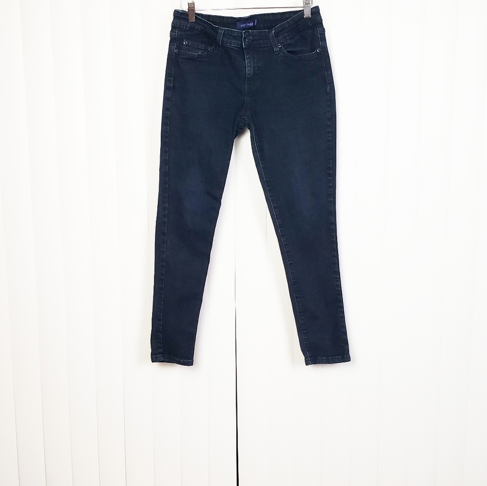 Levi's 535 Midrise Cropped Dark Blue Jeans Size 30